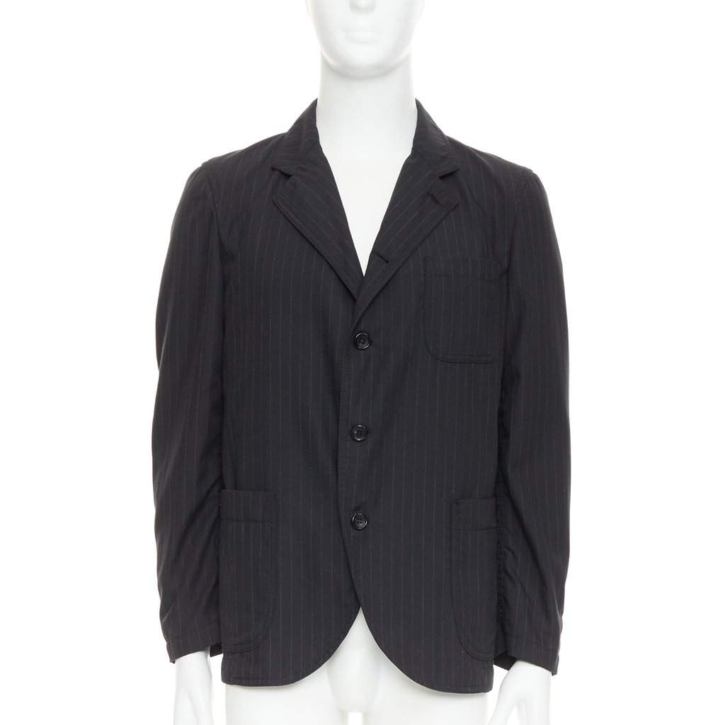 Comme Des Garcons Grey Polyester Jacket Grey Polyester Very good condition - Front View