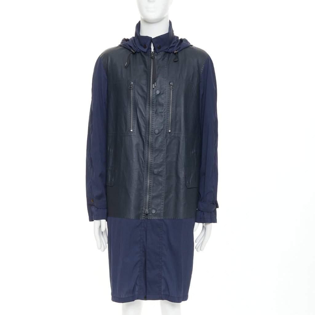 Lanvin Navy Coat Navy Good condition - Front View