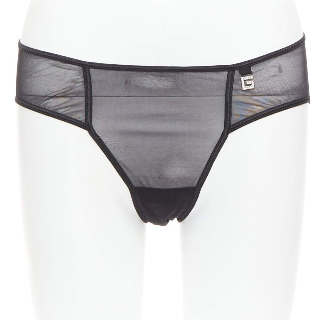 Gucci Black Trouser Black Very good condition - Front View