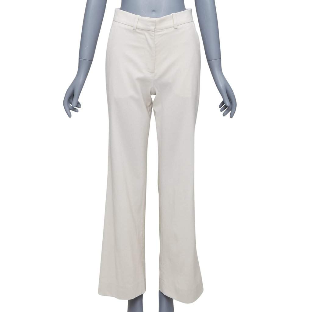 Joseph Classic Wide Pants Beige Wool Never worn - Front View
