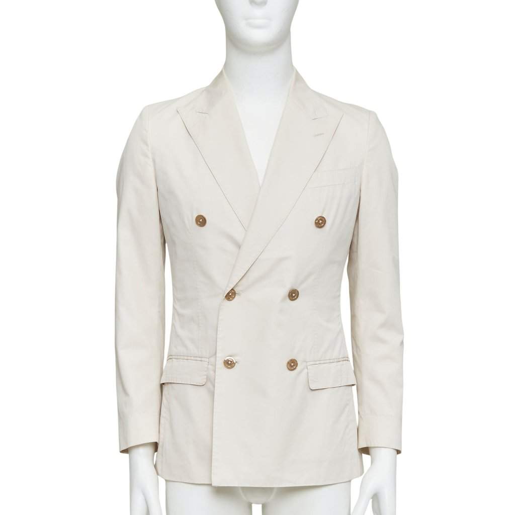 Dolce & Gabbana Taormina Ecru Cotton Good condition - Front View
