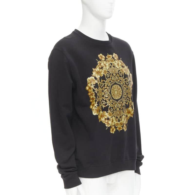 Versace A86702S A232950 A008 Black Cotton Never worn, with tag - Front View