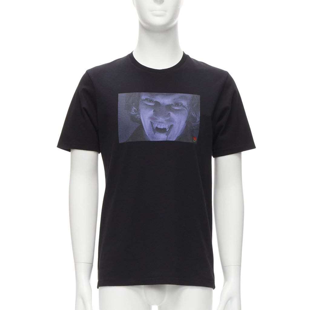 Undercover Vampire Rose Shirt Black Cotton Never worn, with tag - Front View