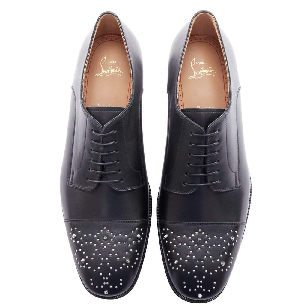Christian Louboutin Maltese Black Leather Never worn - Front View