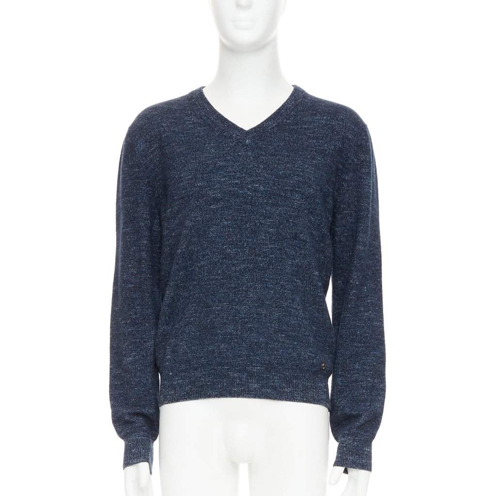 Gucci Blue Wool Knitwear Blue Wool Very good condition - Front View