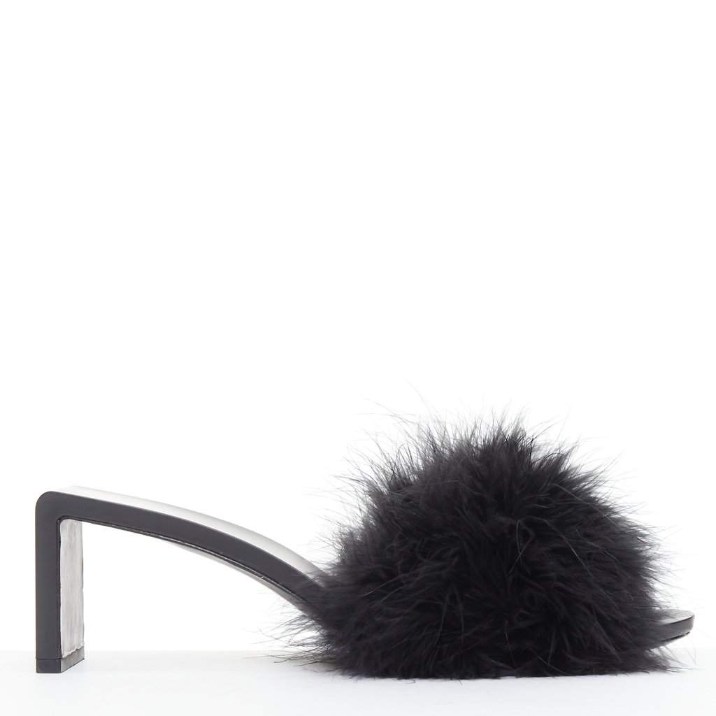 Balenciaga Boudoir Black Fur Very good condition - Front View