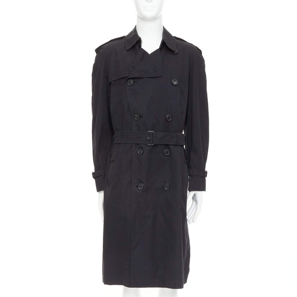 Burberry The Westminster Black Cotton Good condition - Front View