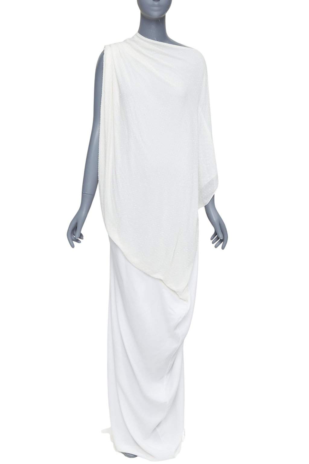 Salvatore Ferragamo White Silk Dress White Silk Very good condition - Front View