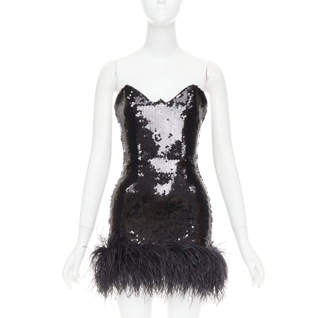 Alexandre Vauthier Black Dress Black Very good condition - Front View