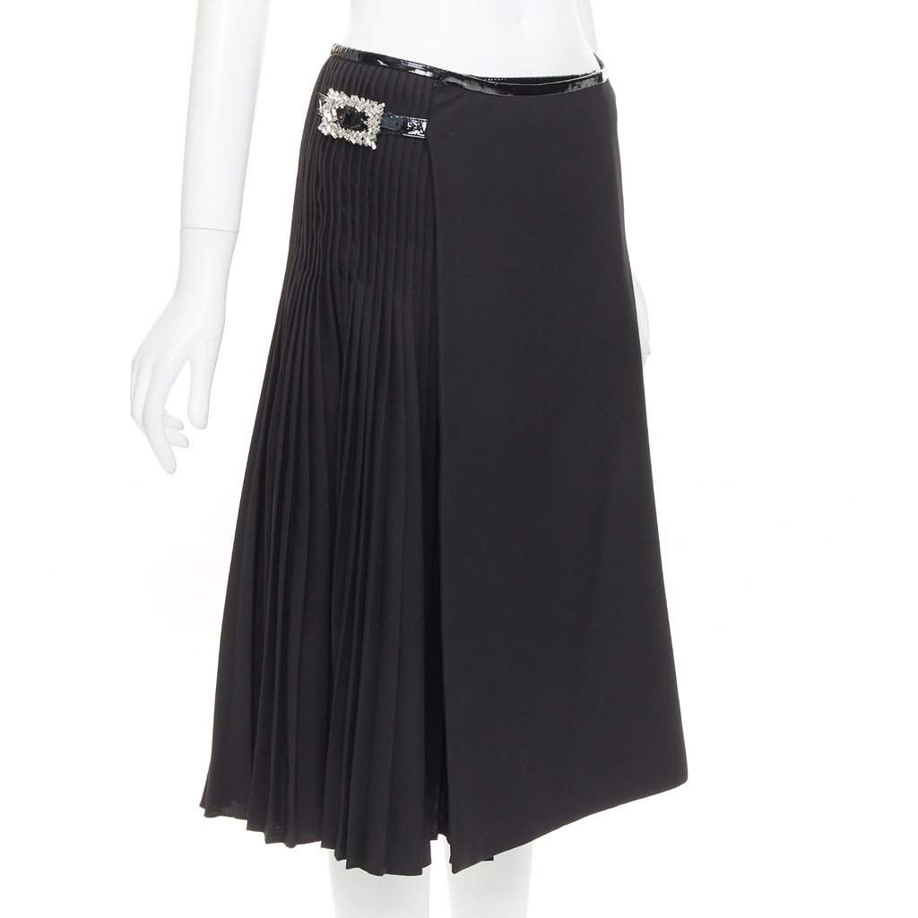 Alexandre Vauthier Black Skirt Black Fair condition - Front View