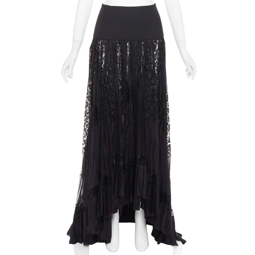 Alexandre Vauthier Black Skirt Black Very good condition - Front View