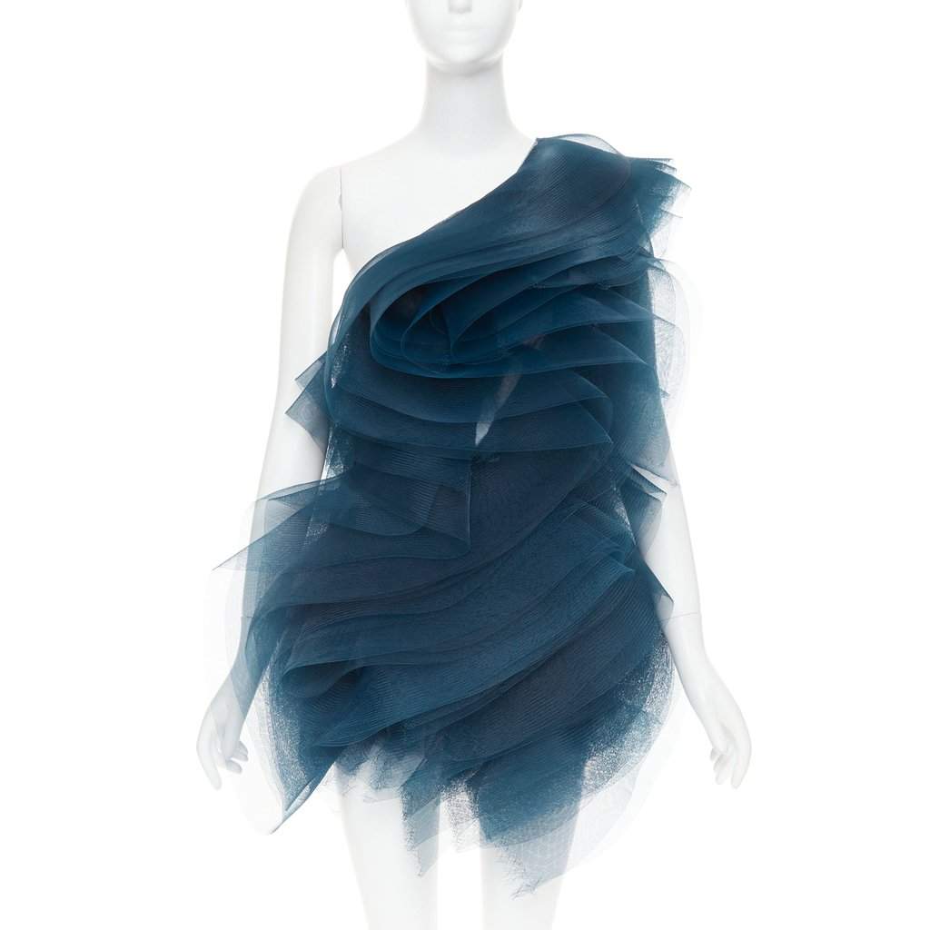 Alexandre Vauthier Blue Dress Blue Good condition - Front View