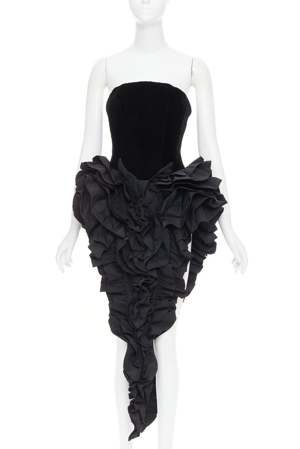 Alexandre Vauthier Black Dress Black Very good condition - Front View