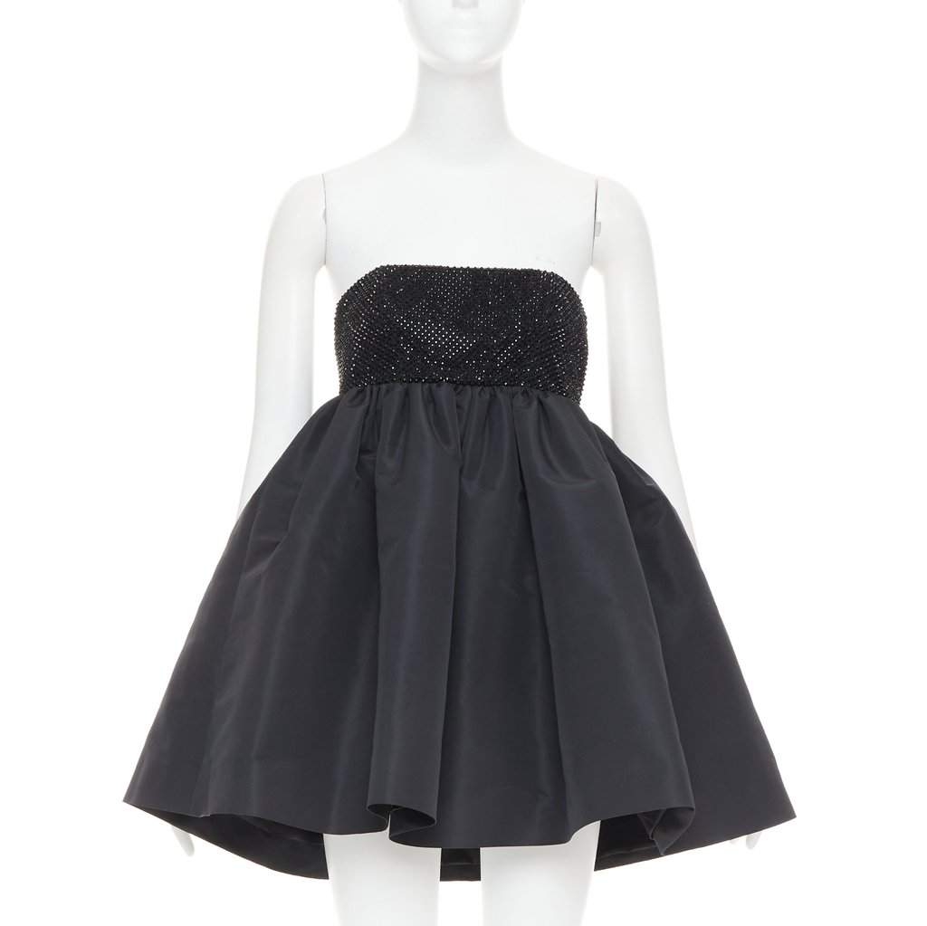 Alexandre Vauthier Black Dress Black Very good condition - Front View