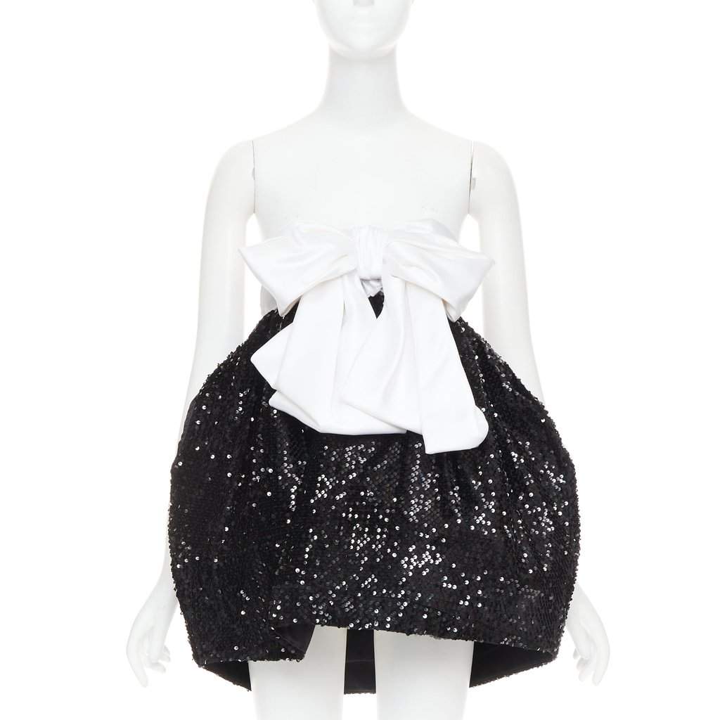 Alexandre Vauthier Black Silk Dress Black Silk Good condition - Front View