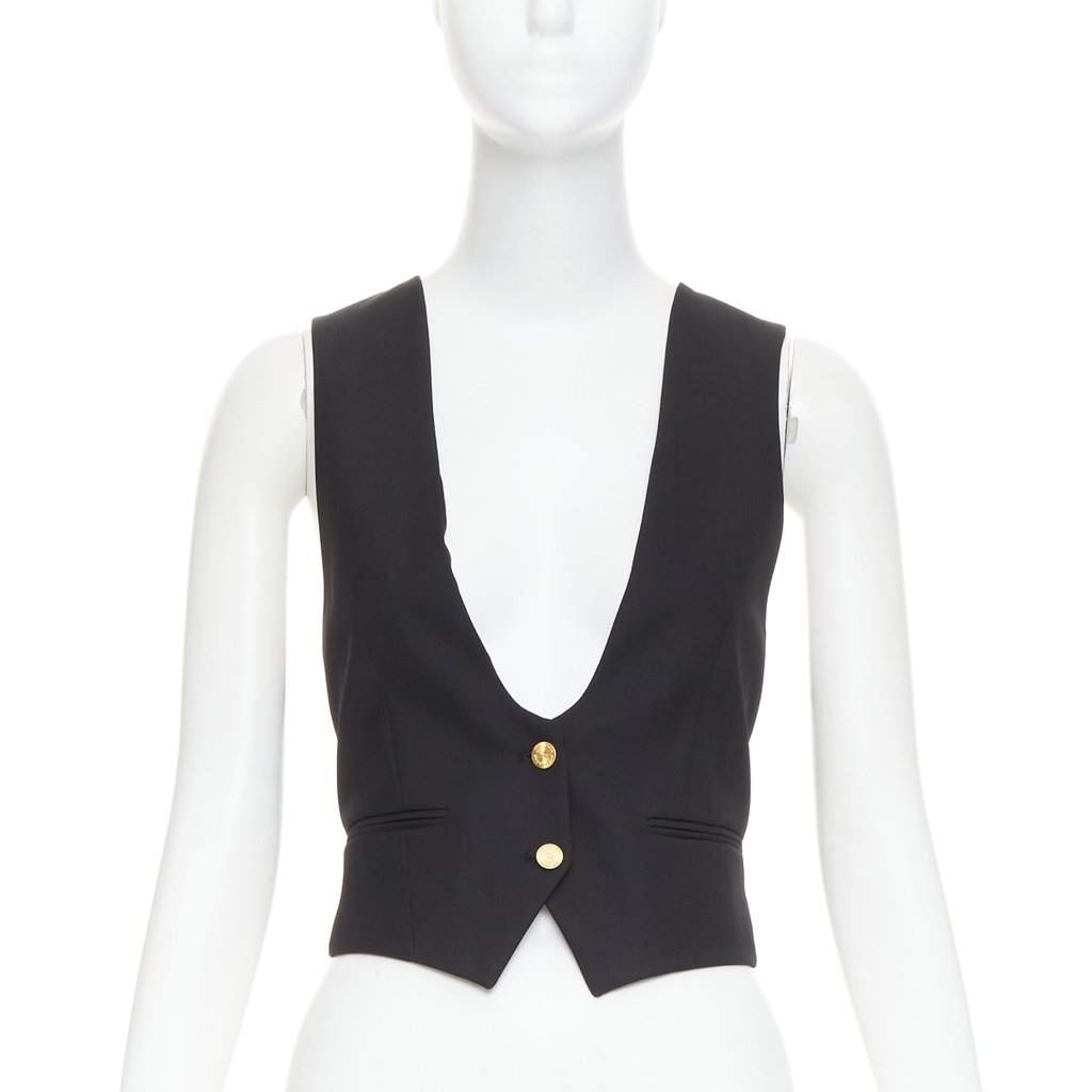 Alexandre Vauthier Black Top Black Very good condition - Front View