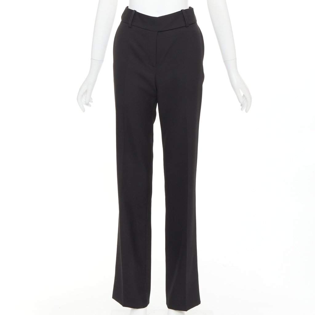 Alexandre Vauthier Black Trouser Black Very good condition - Front View