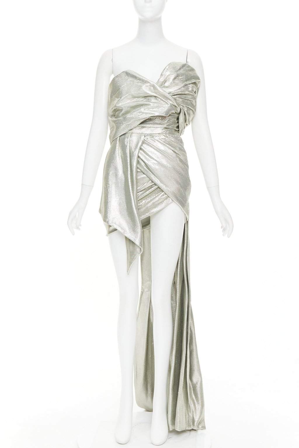 Alexandre Vauthier Green Dress Green Good condition - Front View