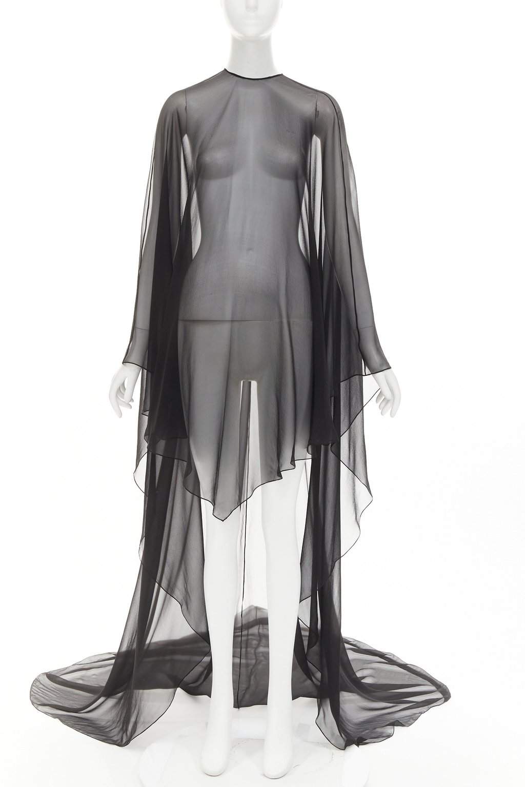 Alexandre Vauthier Black Silk Jacket Black Silk Very good condition - Front View