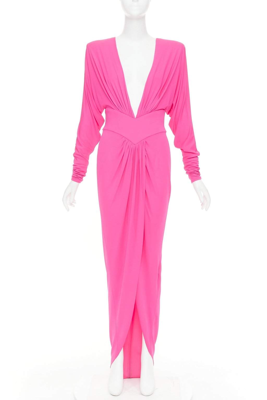 Alexandre Vauthier Pink Dress Pink Good condition - Front View