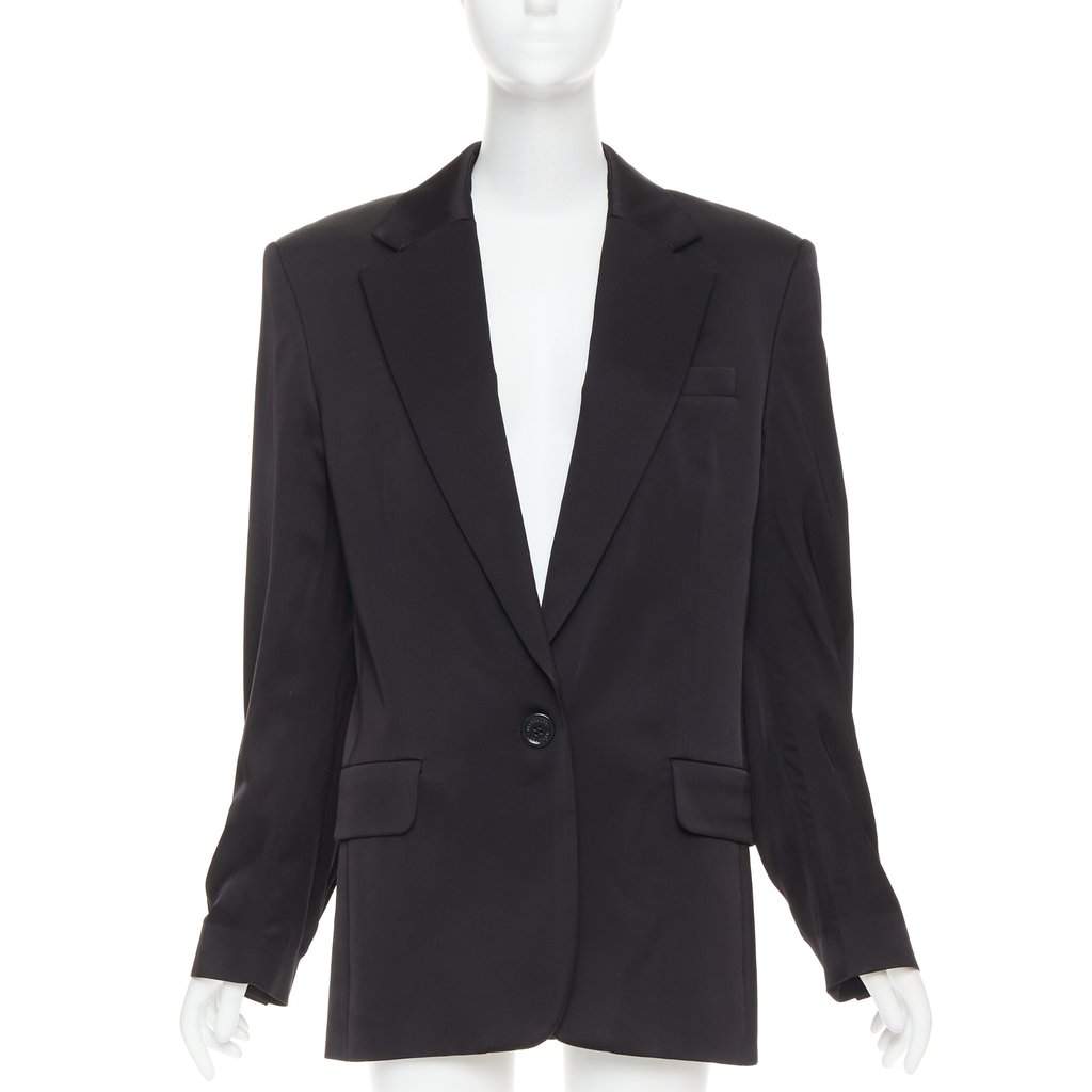 Alexandre Vauthier Black Viscose Jacket Black Viscose Never worn, with tag - Front View