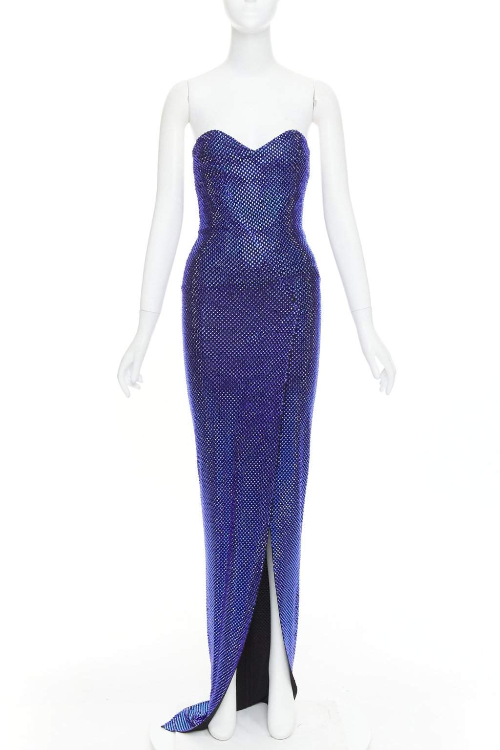 Alexandre Vauthier Blue Dress Blue Good condition - Front View