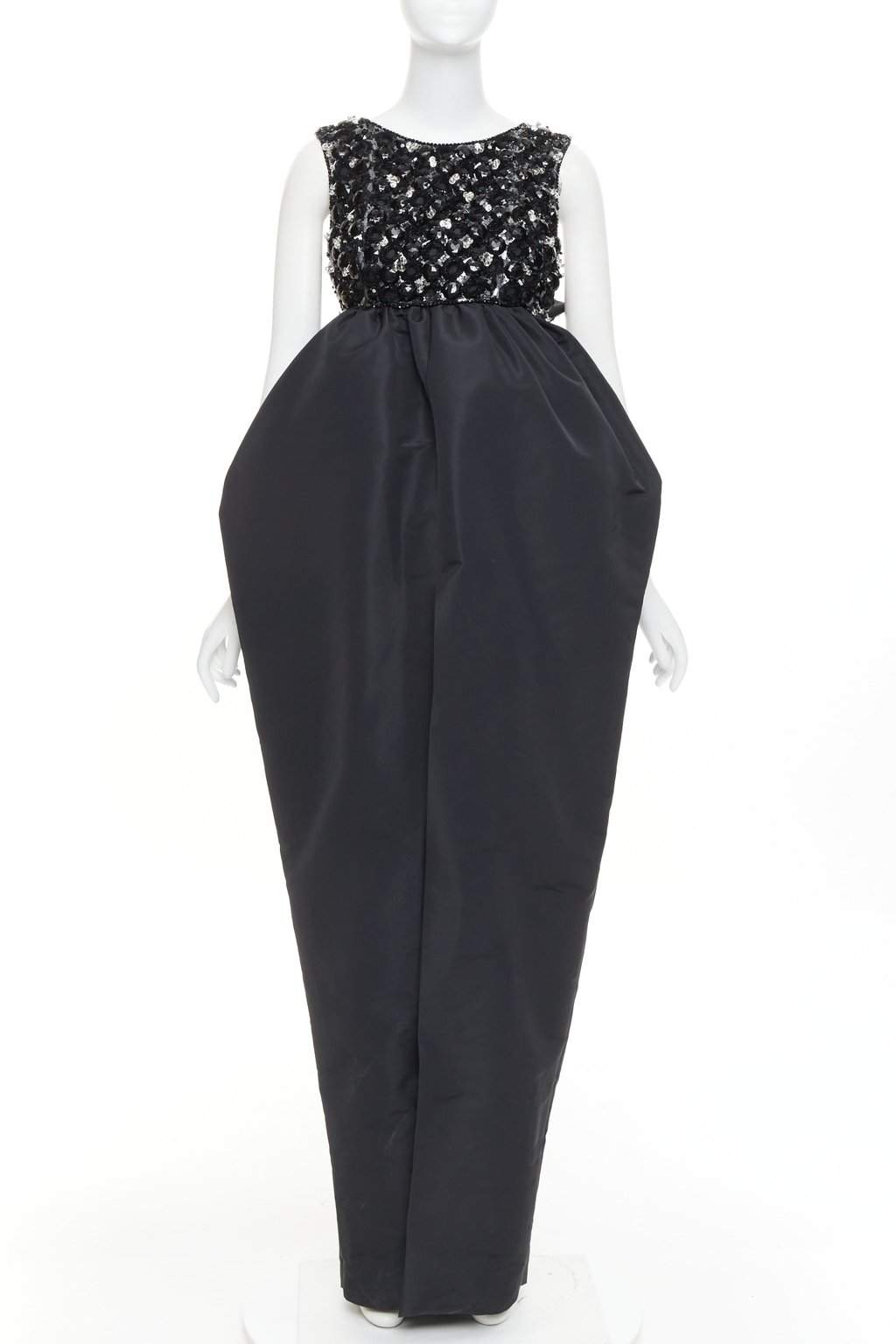 Alexandre Vauthier Black Silk Dress Black Silk Very good condition - Front View