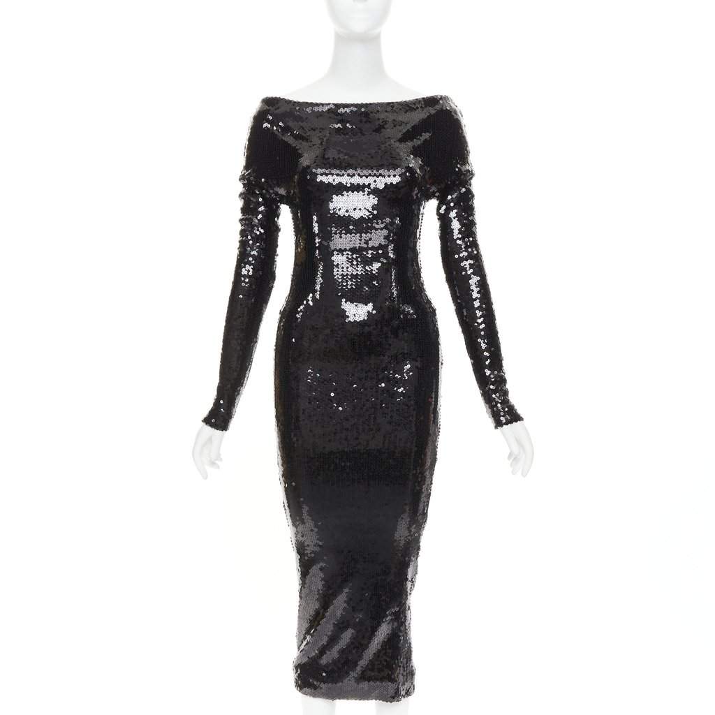 Alexandre Vauthier Black Dress Black Very good condition - Front View