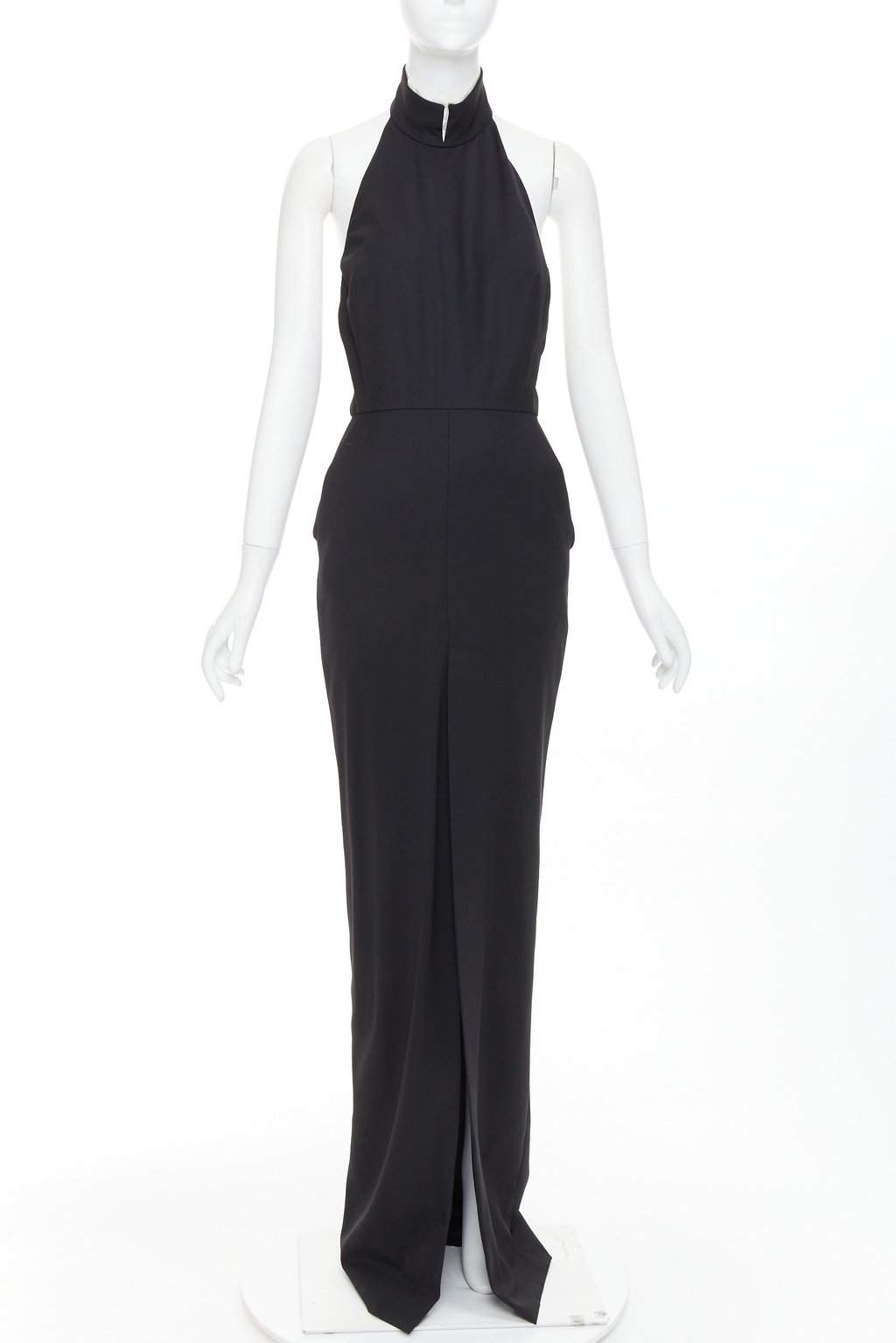 Alexandre Vauthier Black Wool Dress Black Wool Good condition - Front View