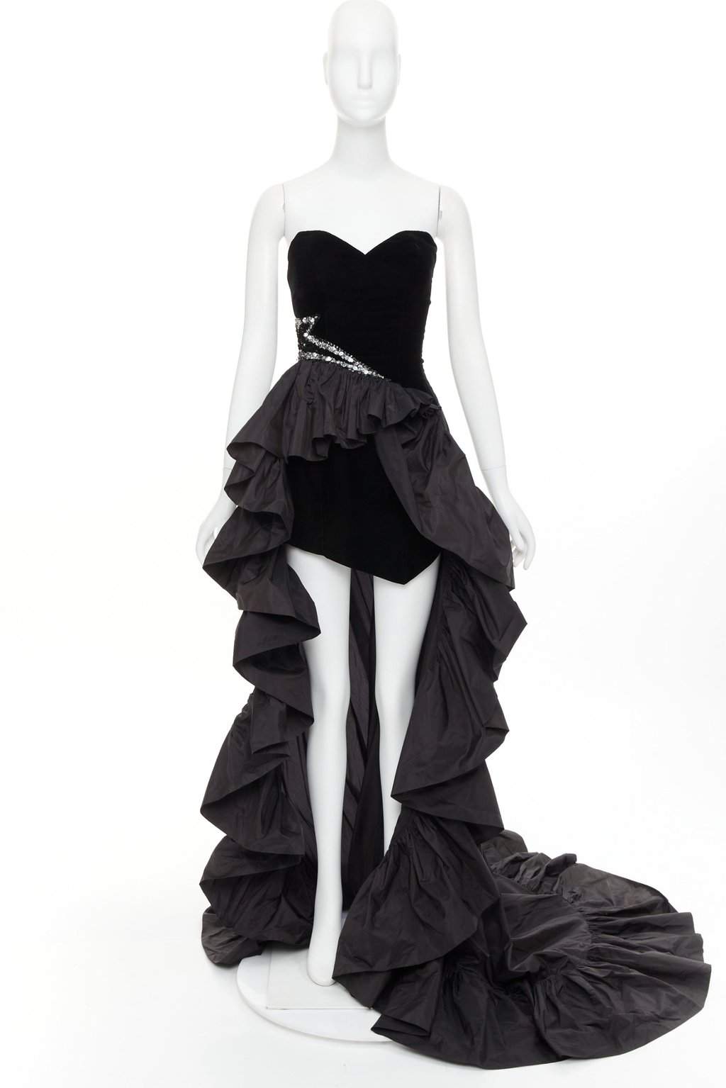 Alexandre Vauthier Black Dress Black Very good condition - Front View
