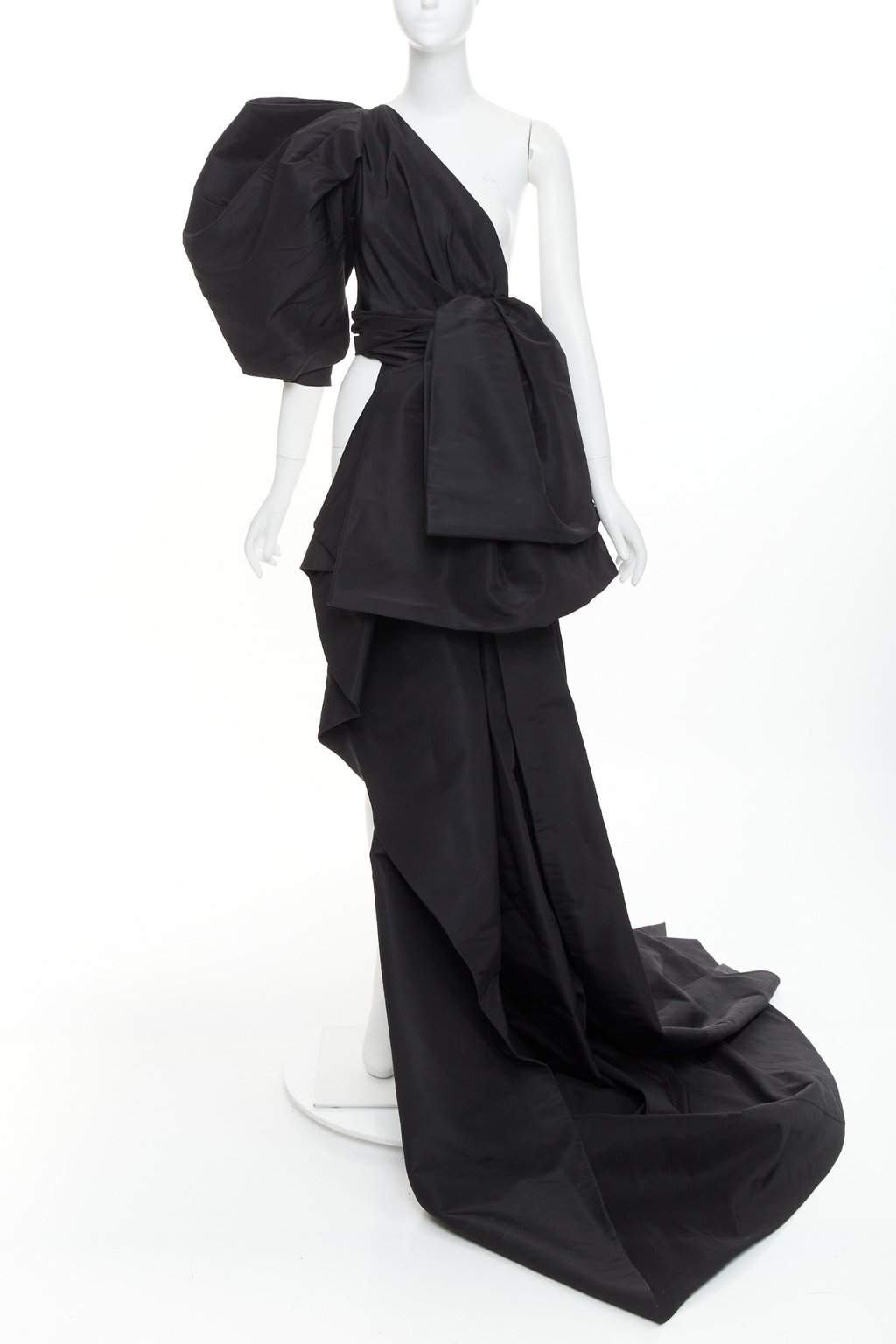 Alexandre Vauthier Black Silk Top Black Silk Very good condition - Front View