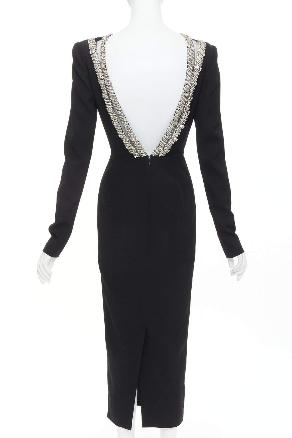 Alexandre Vauthier Black Dress Black Very good condition - Front View
