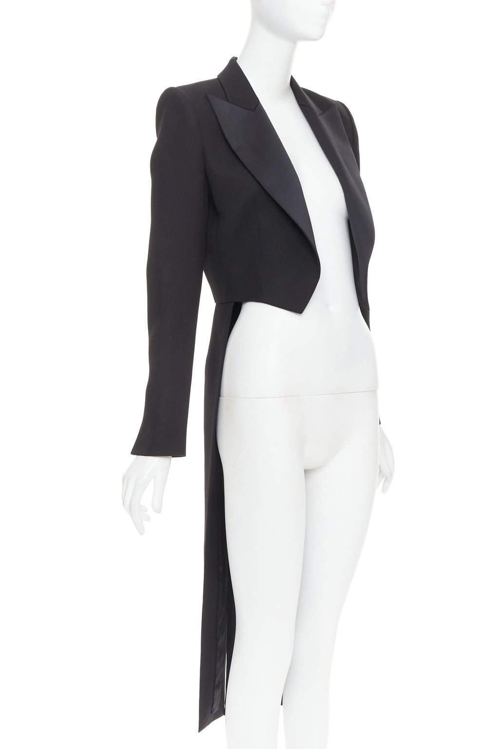 Alexandre Vauthier Black Wool Jacket Black Wool Very good condition - Front View