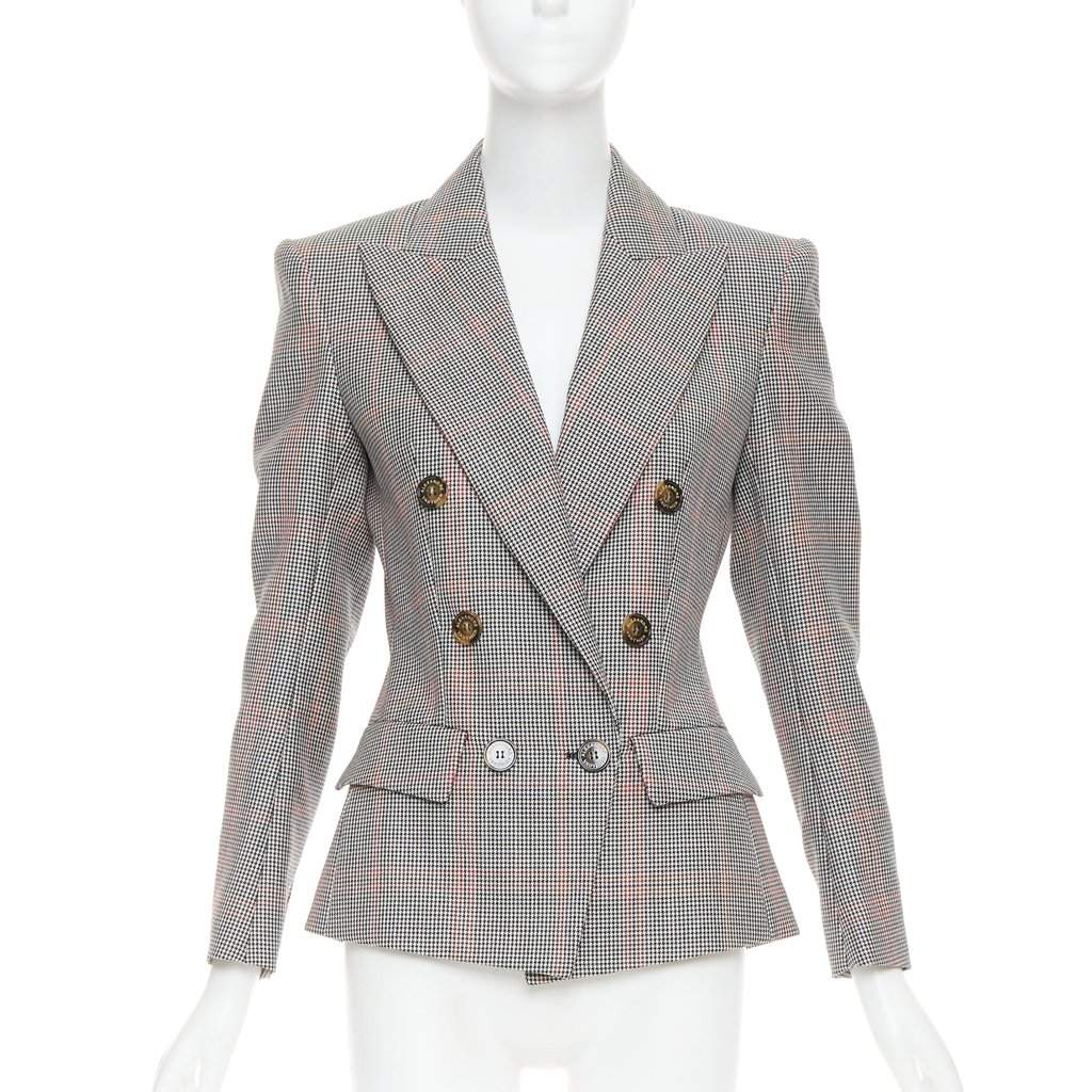 Alexandre Vauthier Grey Wool Jacket Grey Wool Very good condition - Front View