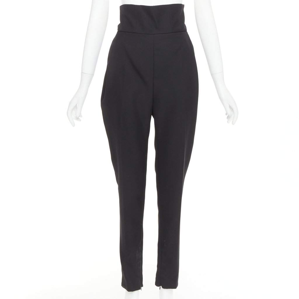 Alexandre Vauthier Black Trouser Black Good condition - Front View