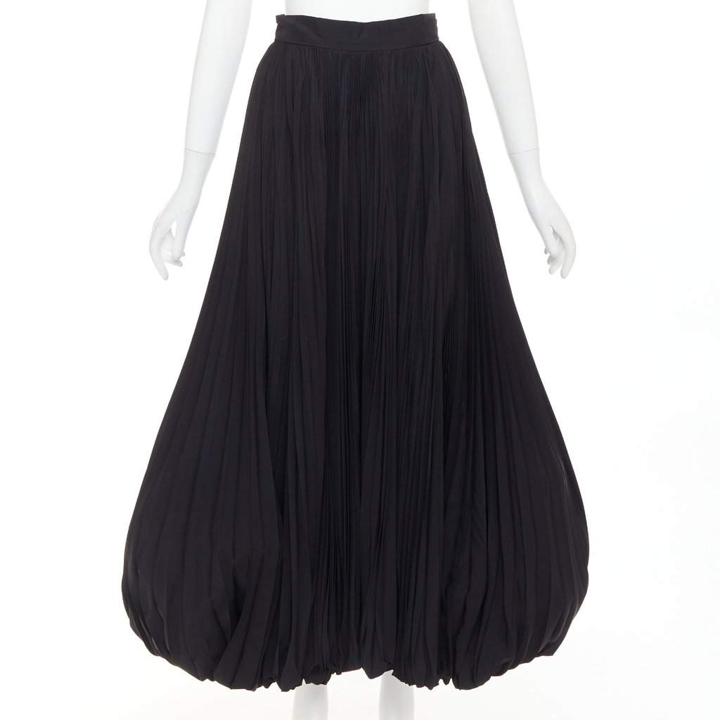 Alexandre Vauthier Black Cotton Skirt Black Cotton Very good condition - Front View