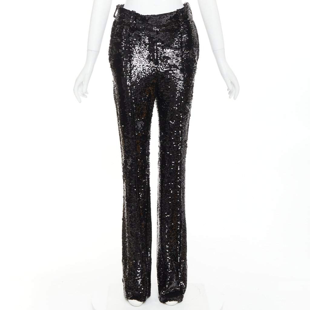 Alexandre Vauthier Black Trouser Black Very good condition - Front View