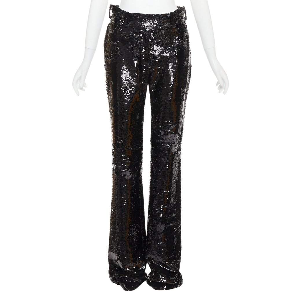 Alexandre Vauthier Black Trouser Black Very good condition - Front View