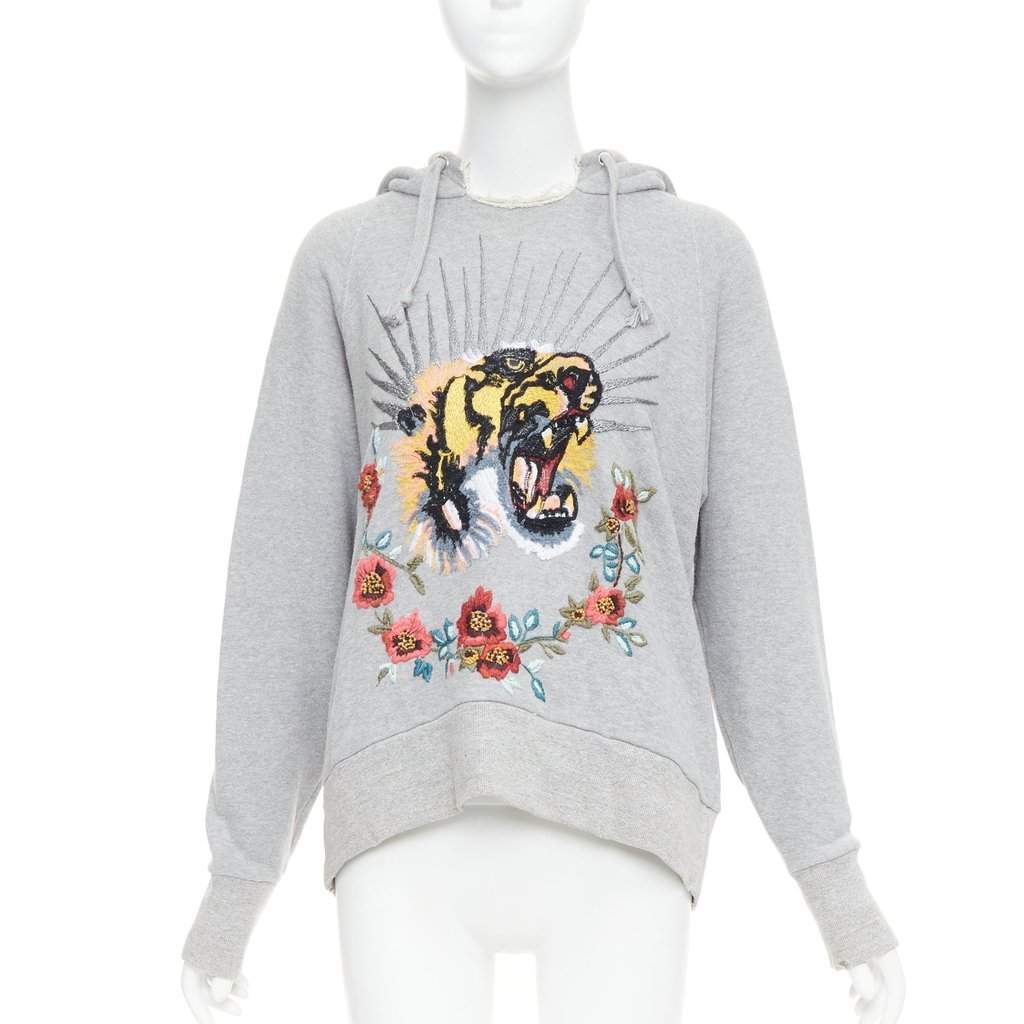 Gucci Grey Cotton Knitwear Grey Cotton Fair condition - Front View