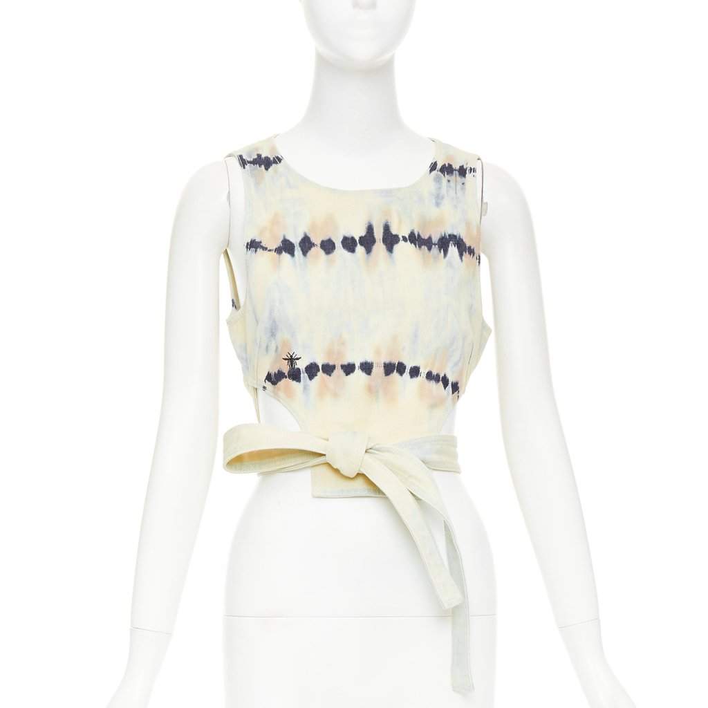 Dior MultiColor Cotton Top MultiColor Cotton Never worn, with tag - Front View