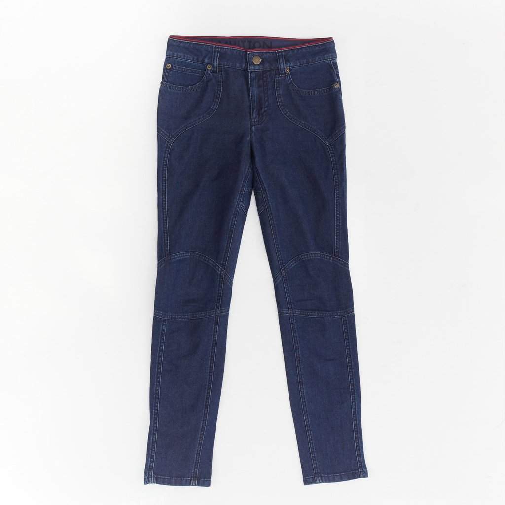 Louis Vuitton Patchwork Moto Jeans Blue Cotton Very good condition - Front View