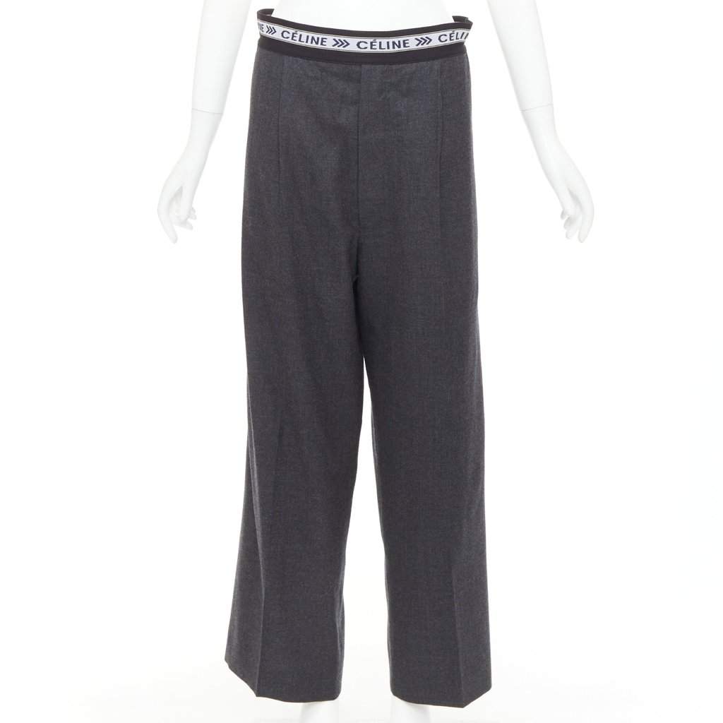 Celine Grey Jeans Grey Fair condition - Front View