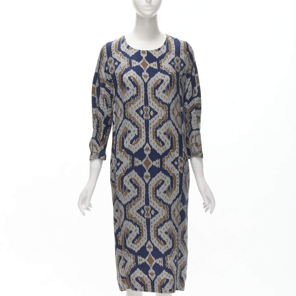 By Malene Birger Ethnic Midi Dress MultiColor Viscose Never worn - Front View