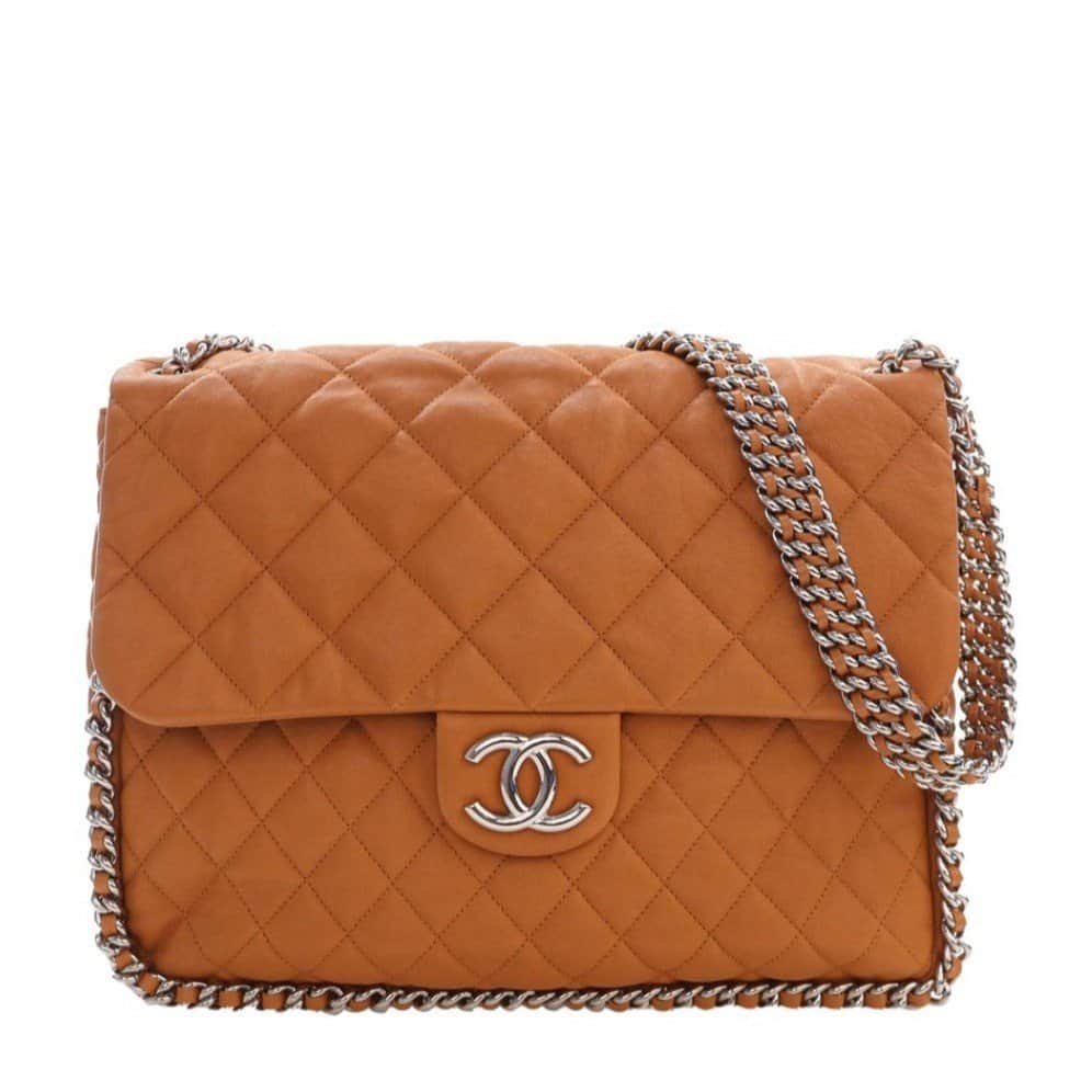 Chanel Chanel Brown Denim Very good - Front View