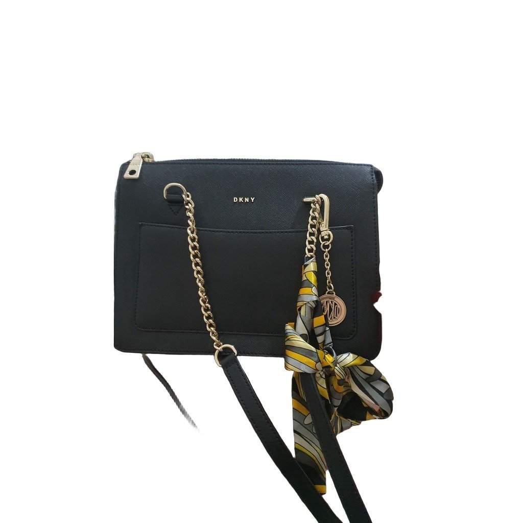 DKNY Black Small DkNY Black Leather Very good - Front View
