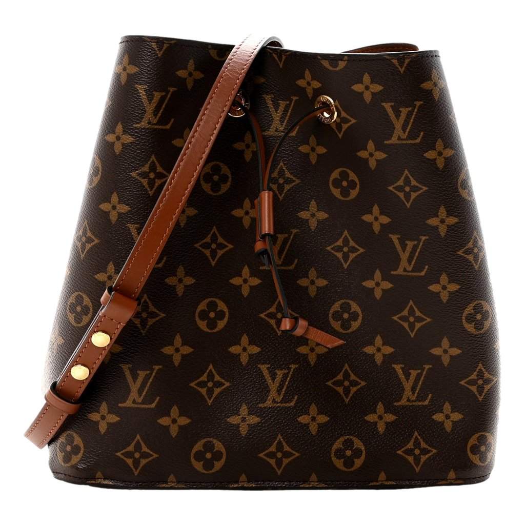 Louis Vuitton Louis Vuitton Monogram Neonoe MM Carmel Brown Leather Good condition - Front View