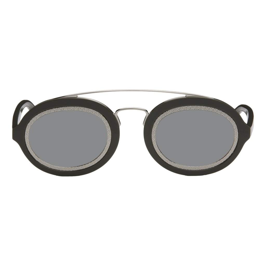 Fendi Fendi FF Men's Sunglasses Grey and Palladio Silver MultiColor Never worn - Front View
