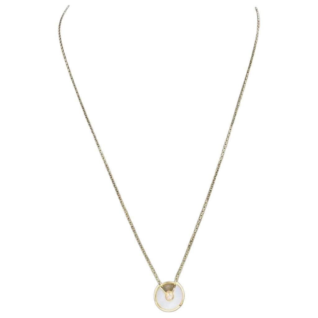 Cartier Amulette Necklace MultiColor Lace Very good - Front View
