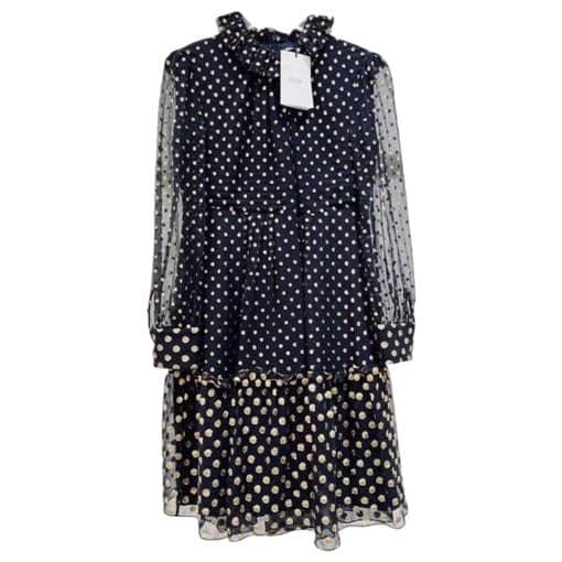 Celine Silk Dress MultiColor Silk Never worn, with tag - Front View