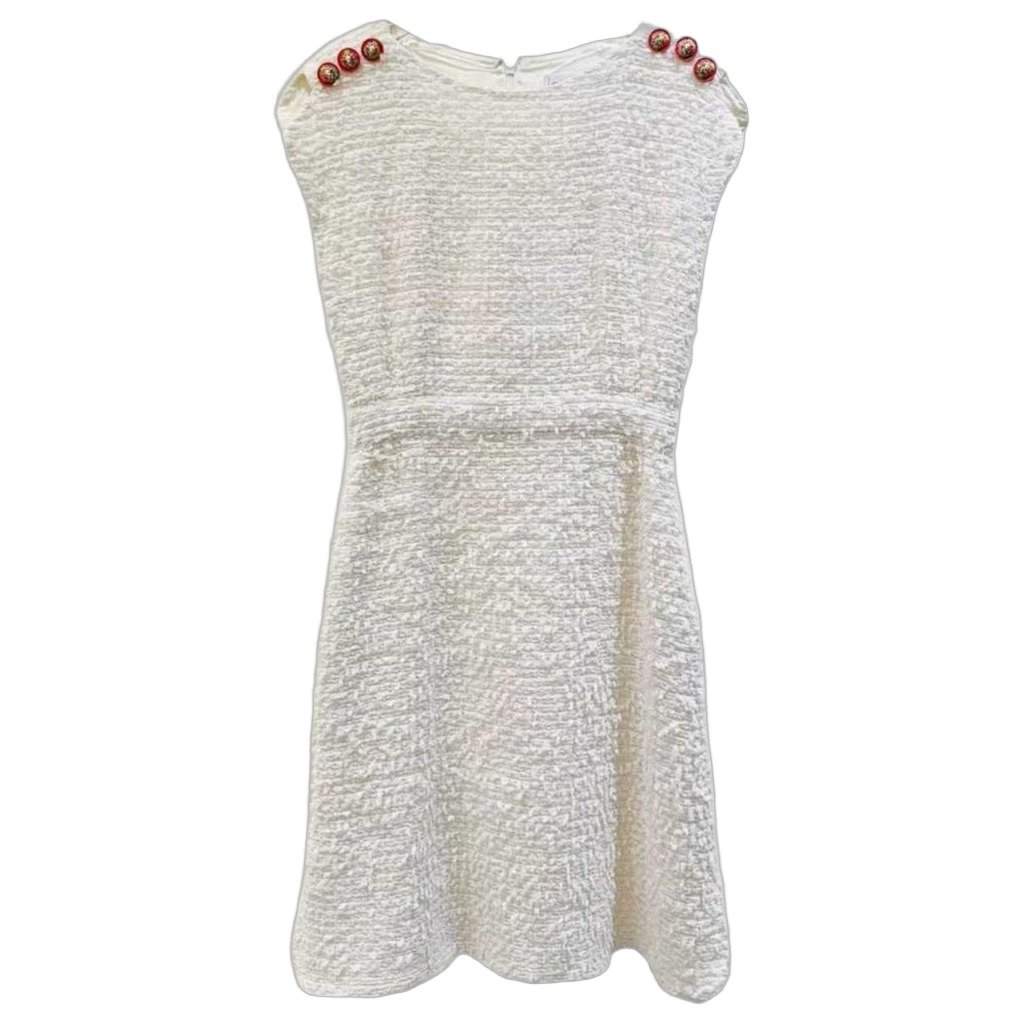 Chanel Viscose Dress MultiColor Viscose Very good - Front View